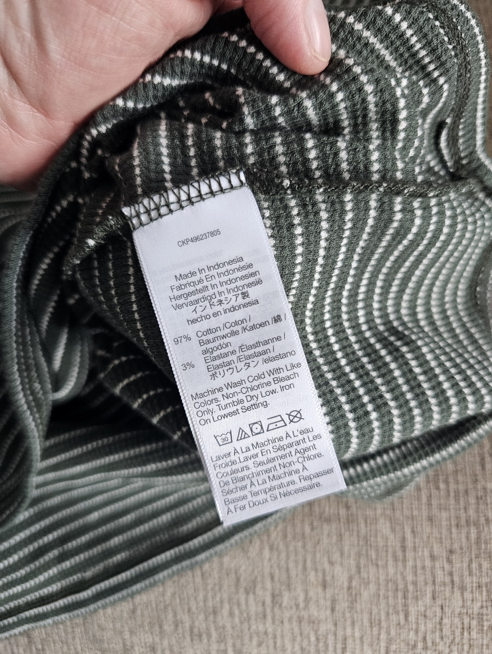 Madewell Splitneck Raglan-Sleeve Tee in Stripe - Picture 9 of 9
